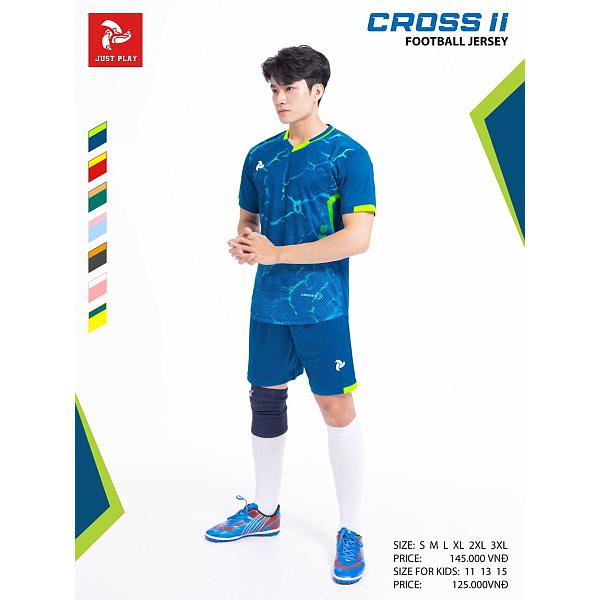 JUSTPLAY CROSS II, áo bóng đá thiết kế
