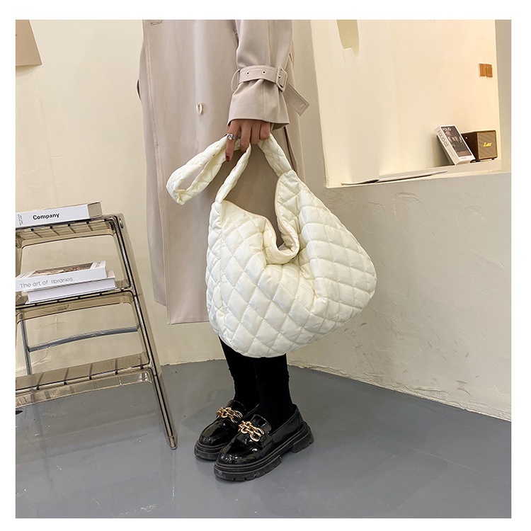 Túi vải đeo vai IELGY sức chứa lớn in họa tiết thời trang cho nữ