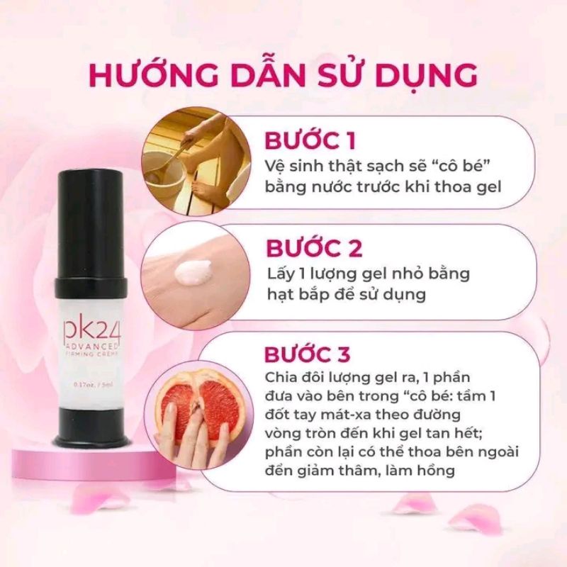 PK24 gel se khít vk chính hãng Mỹ mẫu mới