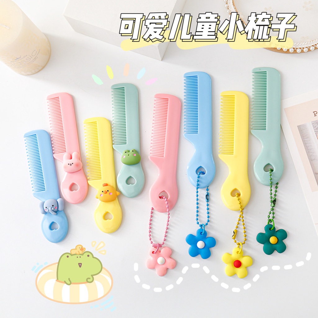 Lược mini nhỏ xinh hình con vật đáng yêu cute dễ thương - Lược chải tóc gỡ rối mini hình thú siêu đẹp