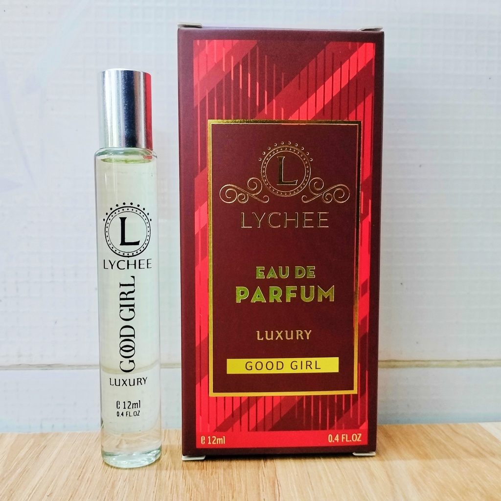 {Chính Hãng} Tinh Dầu Nước Hoa LyChee Good Girl 12ml Dạng Lăn Ngọt Ngào Và quyến rũ