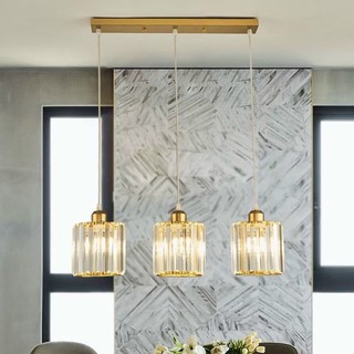 ĐÈN THẢ PHA LÊ TRANG TRÍ LẮP PHÒNG BẾP-  3 BÓNG