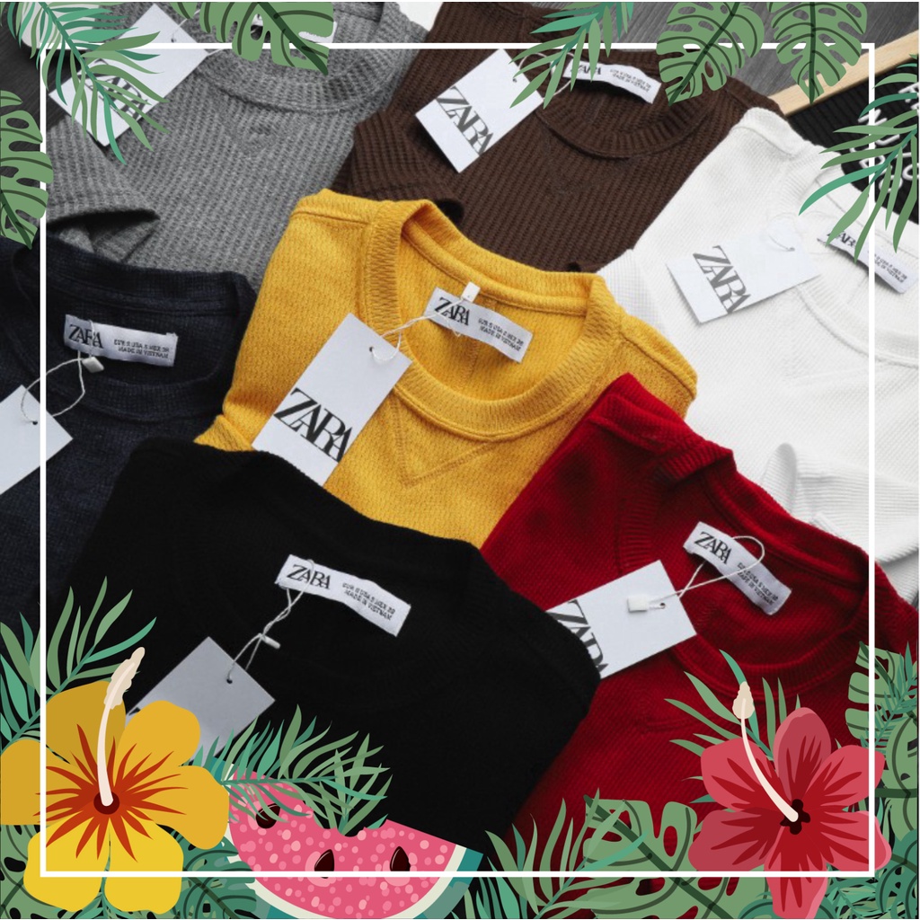 Áo len ZARA | Restock Zara Long Sleeve Men 2019 [Có FS EXtra]