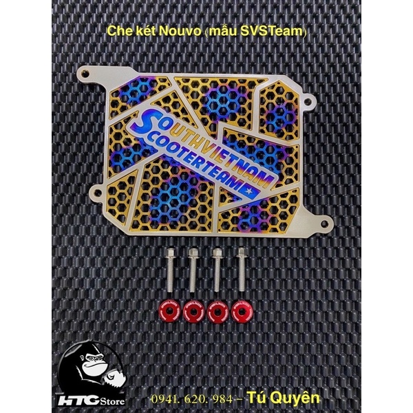 Che két mẫu South Viet Nam Scooter Team Nouvo LX (No4-6) thiết kế chuẩn fom với chất liệu Titanium bền, đẹp, tiện dụng