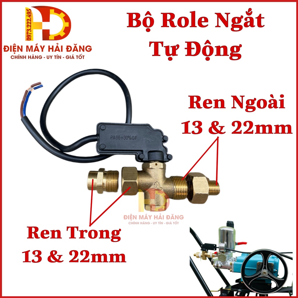 Rơ le tự ngắt máy rửa xe cao áp, máy rửa xe dây đai (curoa).Hàng Chất Lượng