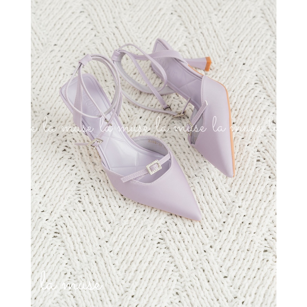 La muse - Giày sandals nữ cao gót Bemei
