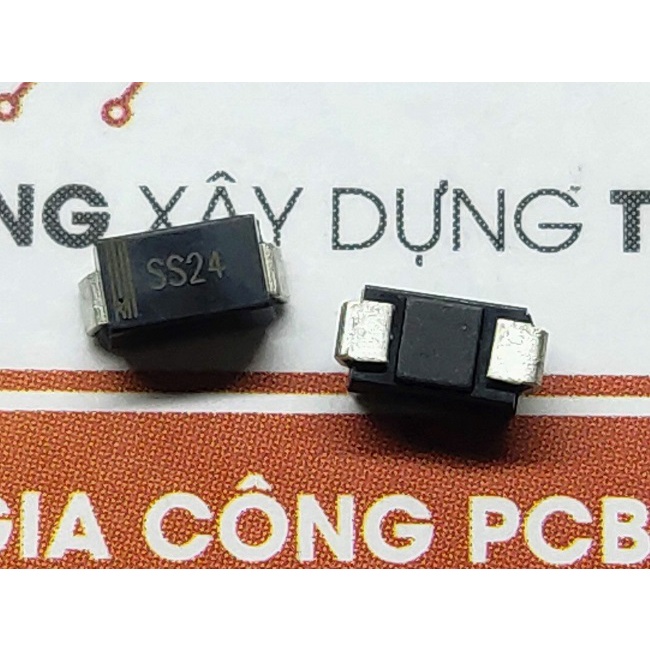 SR240 SS24 SMA Diode Schottky 2A 40V SMA(DO-214AC) (10c)