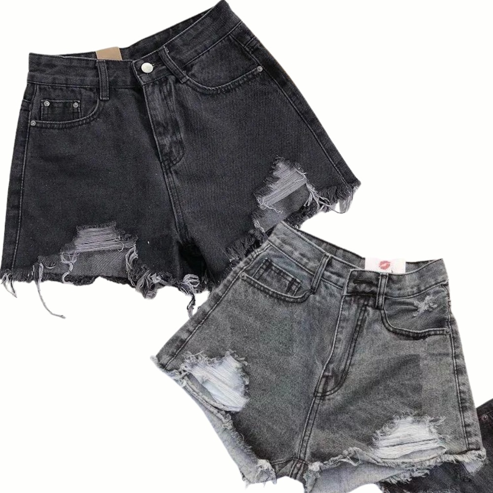 Quần shorts jeans nữ thiết kế kiểu dáng hiện đại phong cách Hàn Quốc best seller tại Shop  TT01