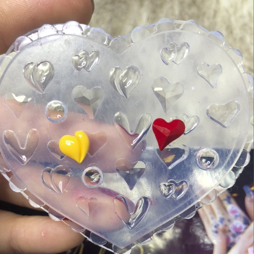 Khuôn hoa hồng, khuôn hoa sứ, khuôn trái tim, khuôn nơ nail