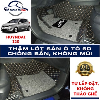 Thảm lót sàn ô tô 5D 6D Hyundai I20 2009-2016 bảo vệ sàn xe, không mùi, không thấm nước