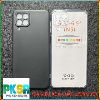 Ốp lưng Samsung M33 5G loại dẻo đen TPU và loại dẻo trong bảo vệ cam bền đẹp