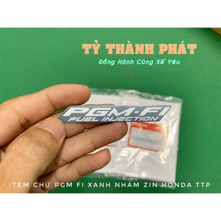 Tem chử pgm fi xe xanh nhám nhc34m