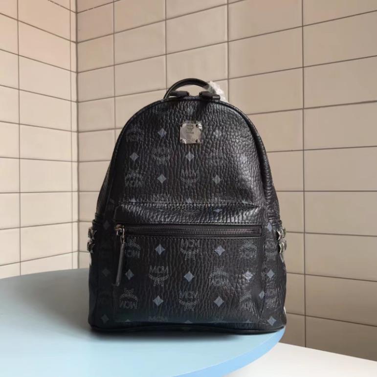 Balo Da Thời Trang Nam Nữ M-0-M Balo da PU Chống nước Cao Cấp 40cm  đựng a4 sách vở