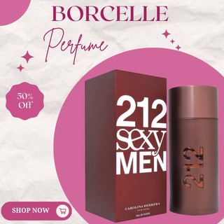 Nước Hoa Nam Thơm Lâu Carolina Herrera 212 Sexy Men 100ml - Mùi hương nam tính mạnh mẽ cuốn hút - Borcelle