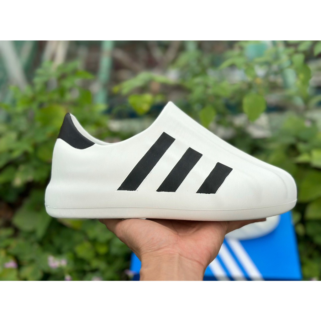 Giày Adifom Superstar Trắng Đen Cao Cấp Đúc Nguyên Khối _ Giày Adidas không dây