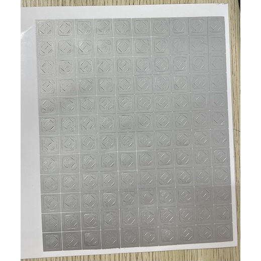 Nhũ dán cào, tem phủ cào, miếng dán thẻ cào, 100 cái đến 600 cái , dùng để sản xuất thẻ cào, mua nhiều inbox shop nha