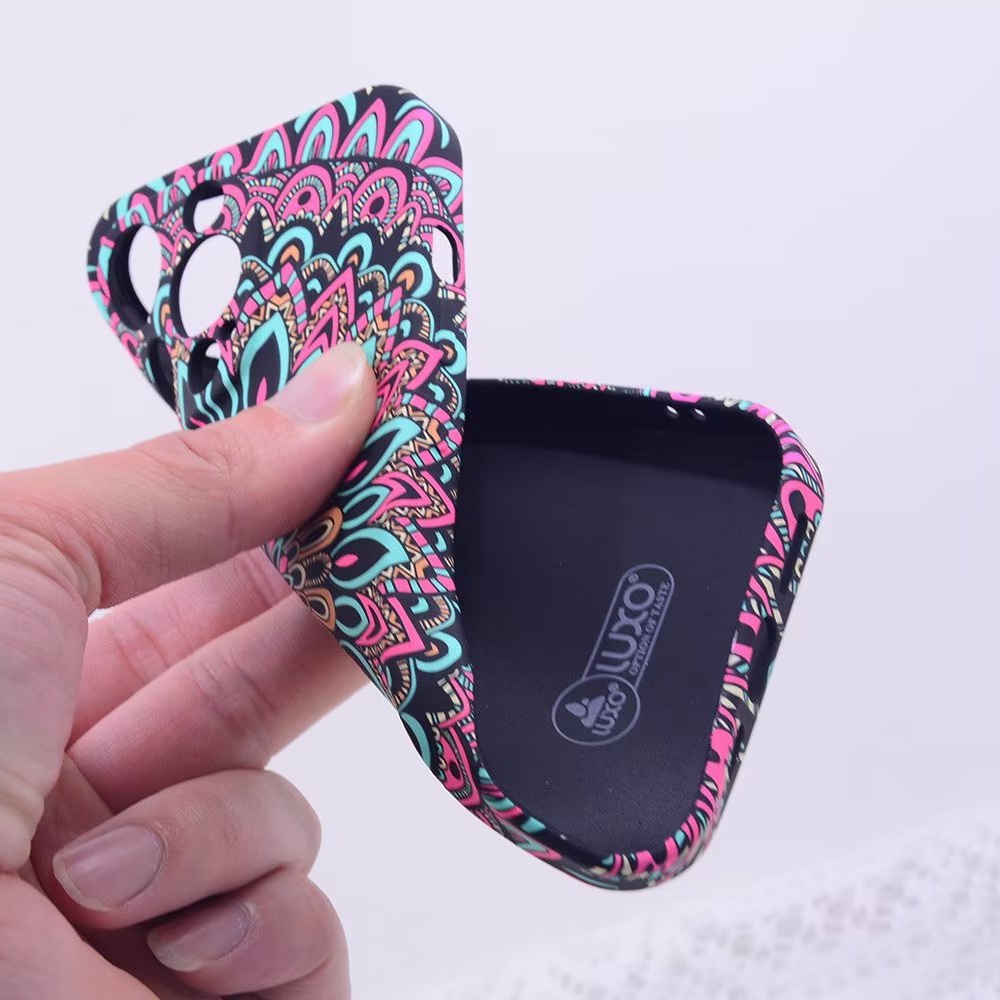 Ốp Điện Thoại TPU Mềm Dạ Quang In Hình Hoa Cho iPhone 11 11Pro 12 12Pro 13Pro Max