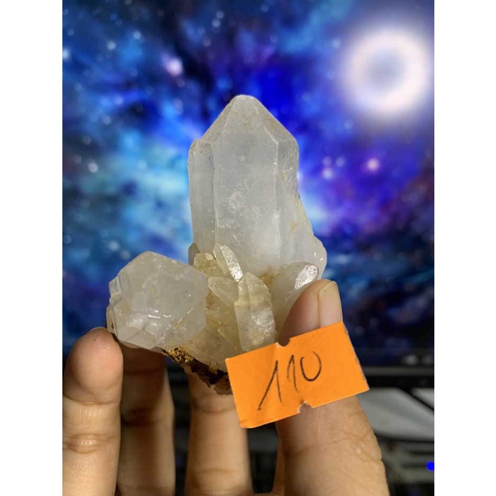 đá stone tự nhiên Natural LEMURIAN phale NATURAL trong suốt Citrine thanh tẩy chakra Clear Quartz 97