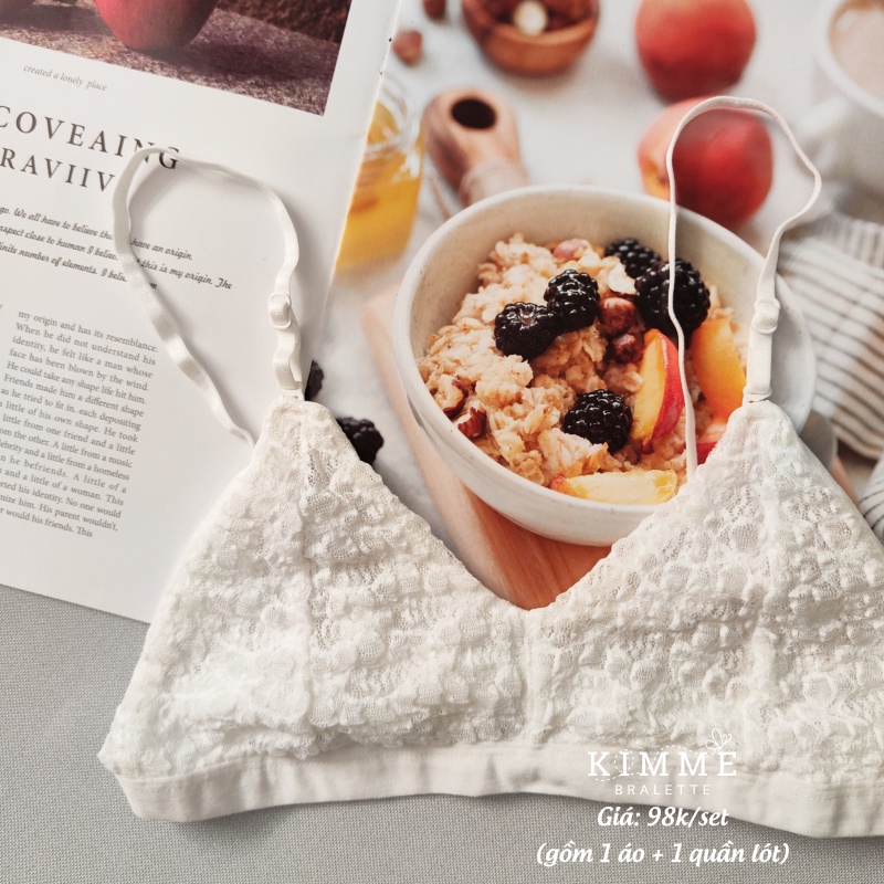 Set bralette không gọng - 7367 - size S / M / L