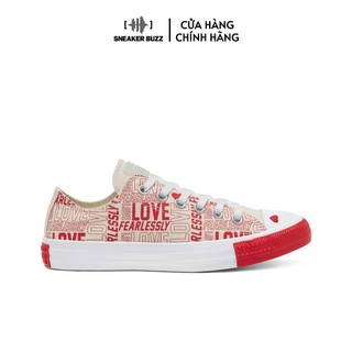 Giày Converse Women's Chuck Taylor All Star Love Fearlessly Low Top - 567311C