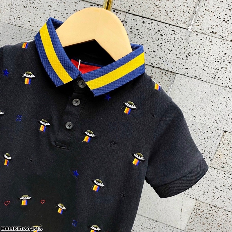 Áo polo gucci thêu mới nhất cho bé trai