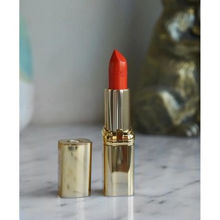 Son loreal colour riche 163 orange magique màu cam tươi