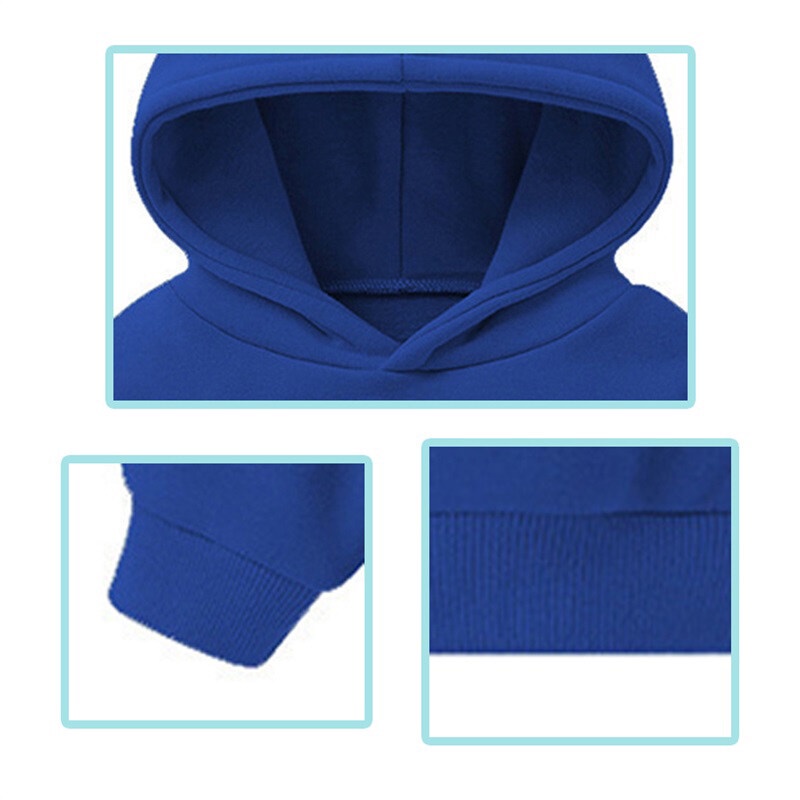 SUPER KIDS quần áo trẻ em Áo Hoodie Thể Thao In Hoạt Hình Phong Cách Hàn Quốc Dành Cho Bé Trai Gái quần áo trẻ em