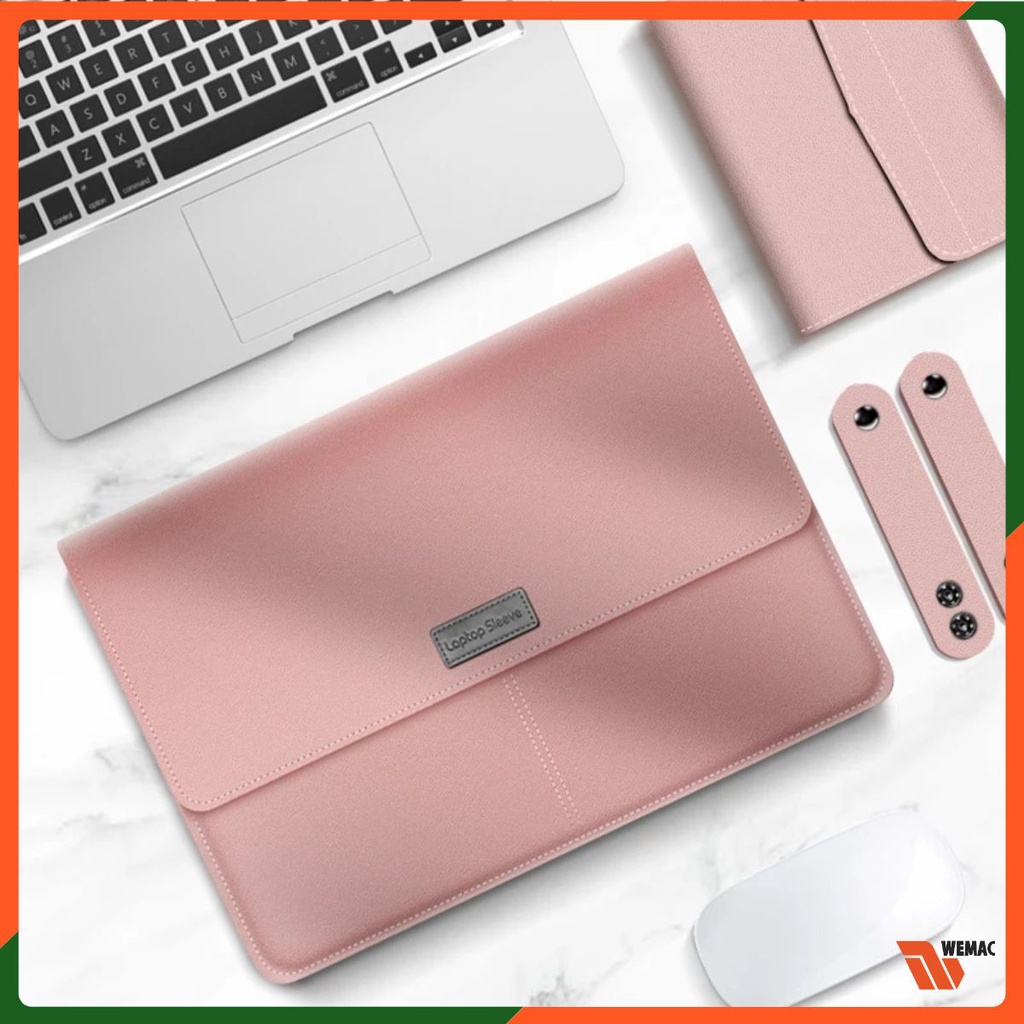 Túi da cho macbook laptop đa năng chống nước, chống xước cho máy 11 inch - 15,6 inch. LeatherShop