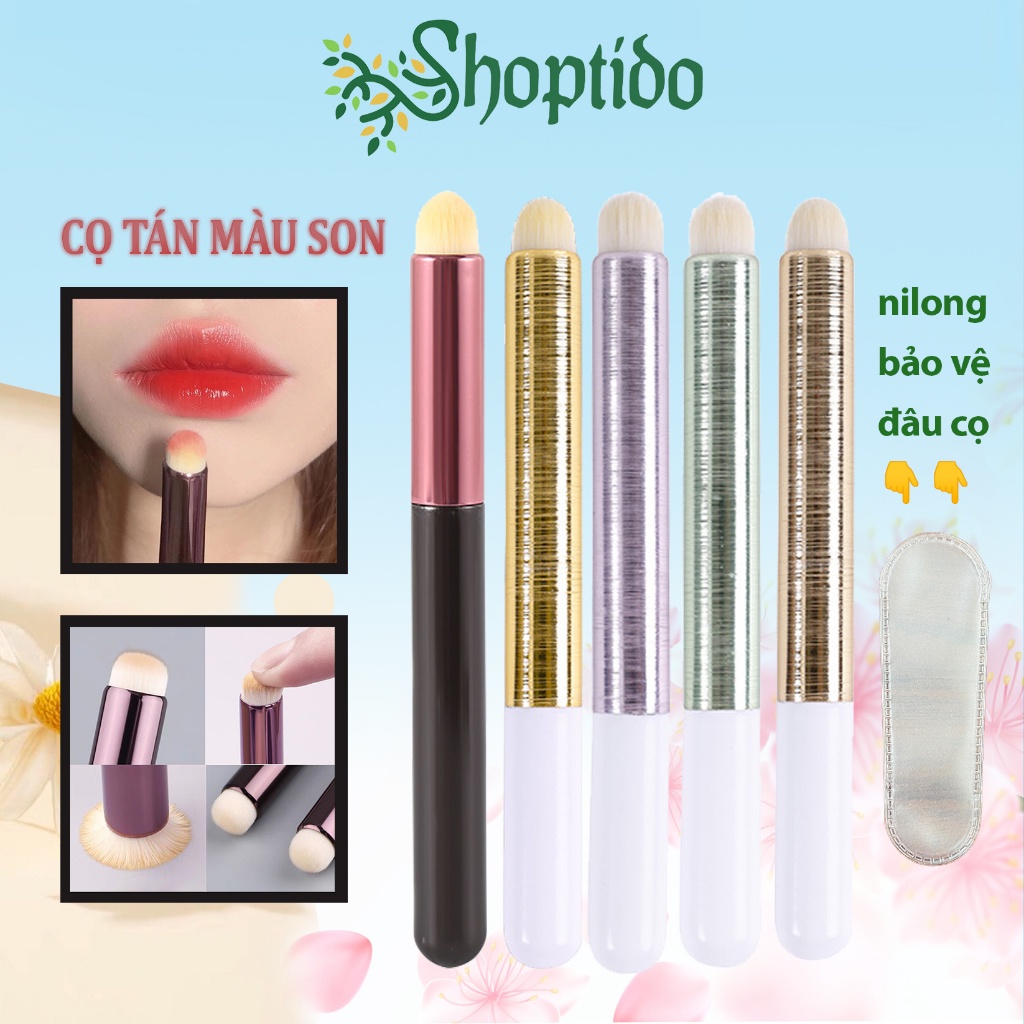 🎐Joliann🎐Cọ Trang Điểm, Cọ tán son môi LATUBO siêu nhỏ gọn, dễ dàng tạo hiệu ứng ombre trên môi NPP