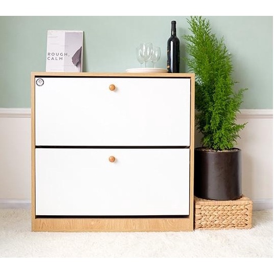 Tủ giày thông minh 2 tầng 80x30x80( chỉ giao Hà Nội)