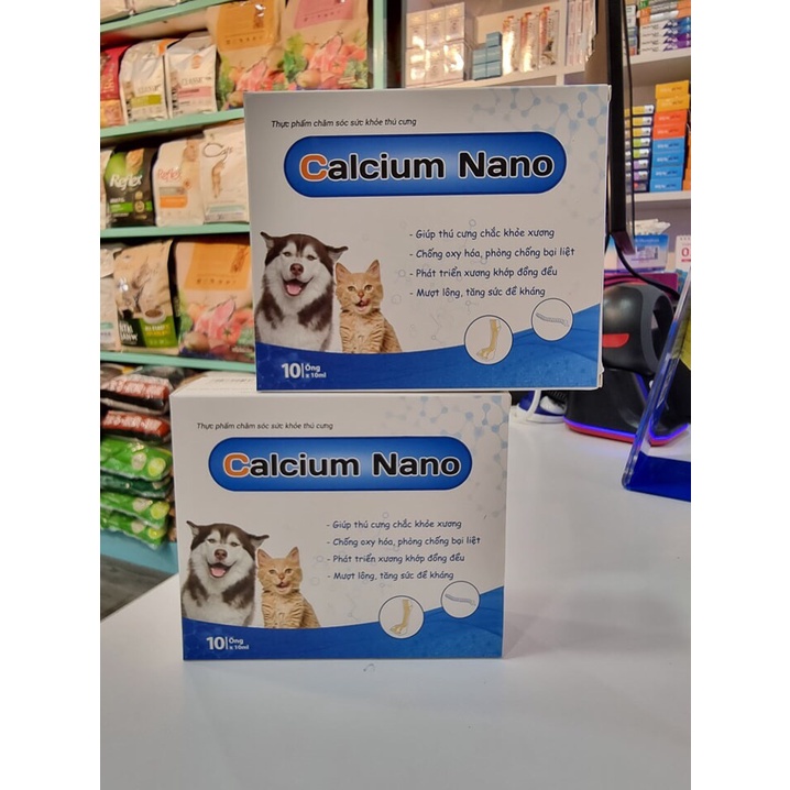 Canxi nước Cho Chó Mèo Calcium Nano