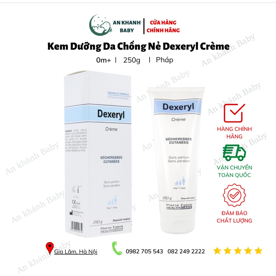 Kem dưỡng da,kem nẻ Dexeryl Creme