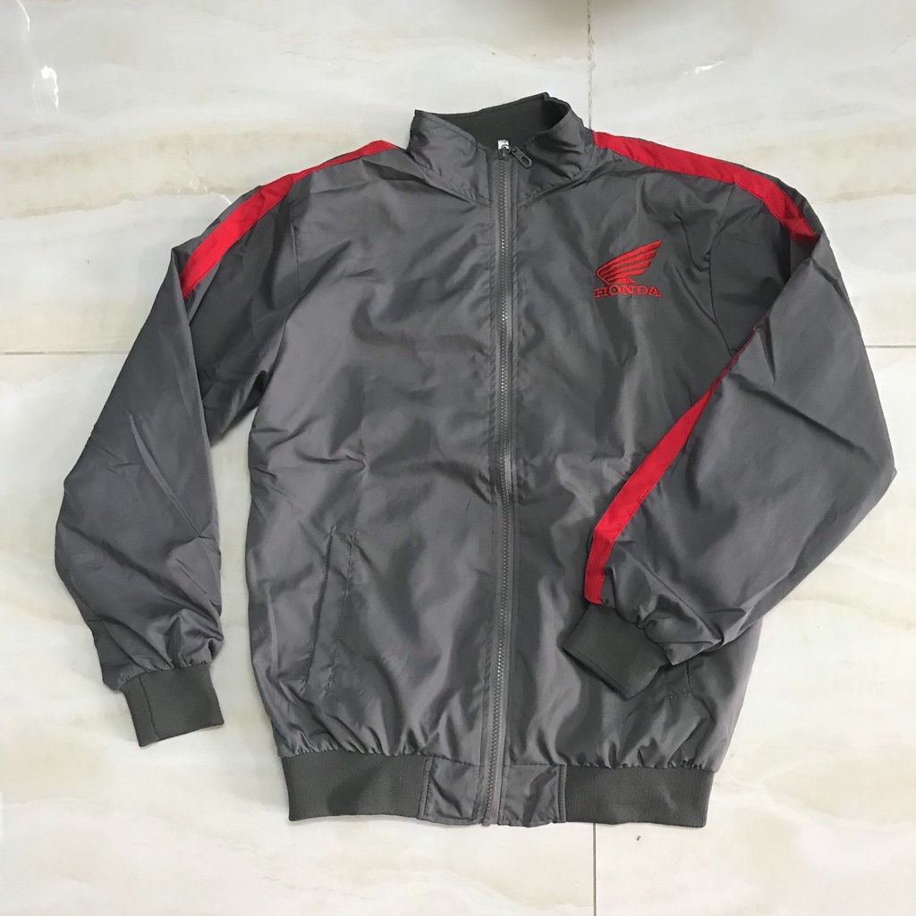 LImac bán lẻ Áo khoác Honda Xám cao cấp, giá hấp dẫn, ĐẶT MUA ngay hôm nay!