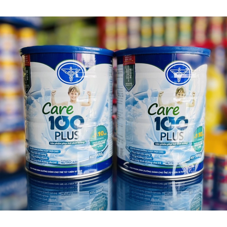 Sữa bột Care 100 Plus Cho trẻ nhẹ cân (900g)