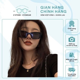 Kính râm kính mát mắt chữ nhật cá tính phong cách Hàn Quốc - C'store D04