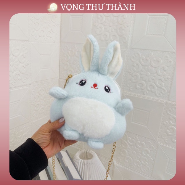 Túi Đeo Chéo Hình Thỏ Bông Dễ Thương VTTG7