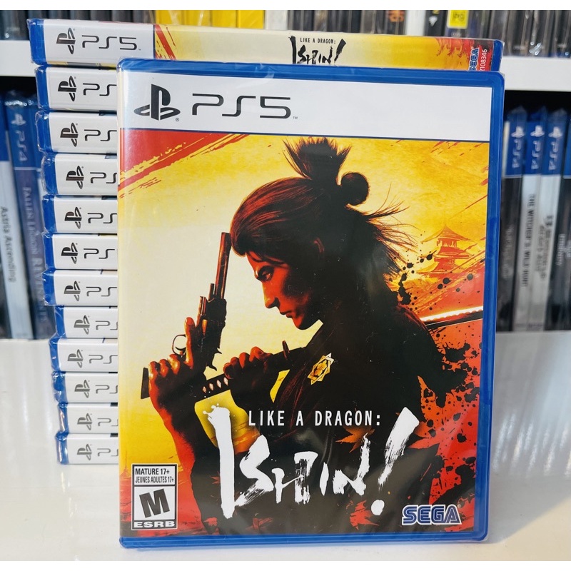 Đĩa game ps5 : Like A Dragon Ishin