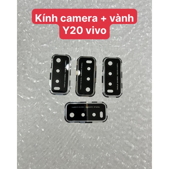 Kính camera + vành Y20/Y20S/Y12S Vivo