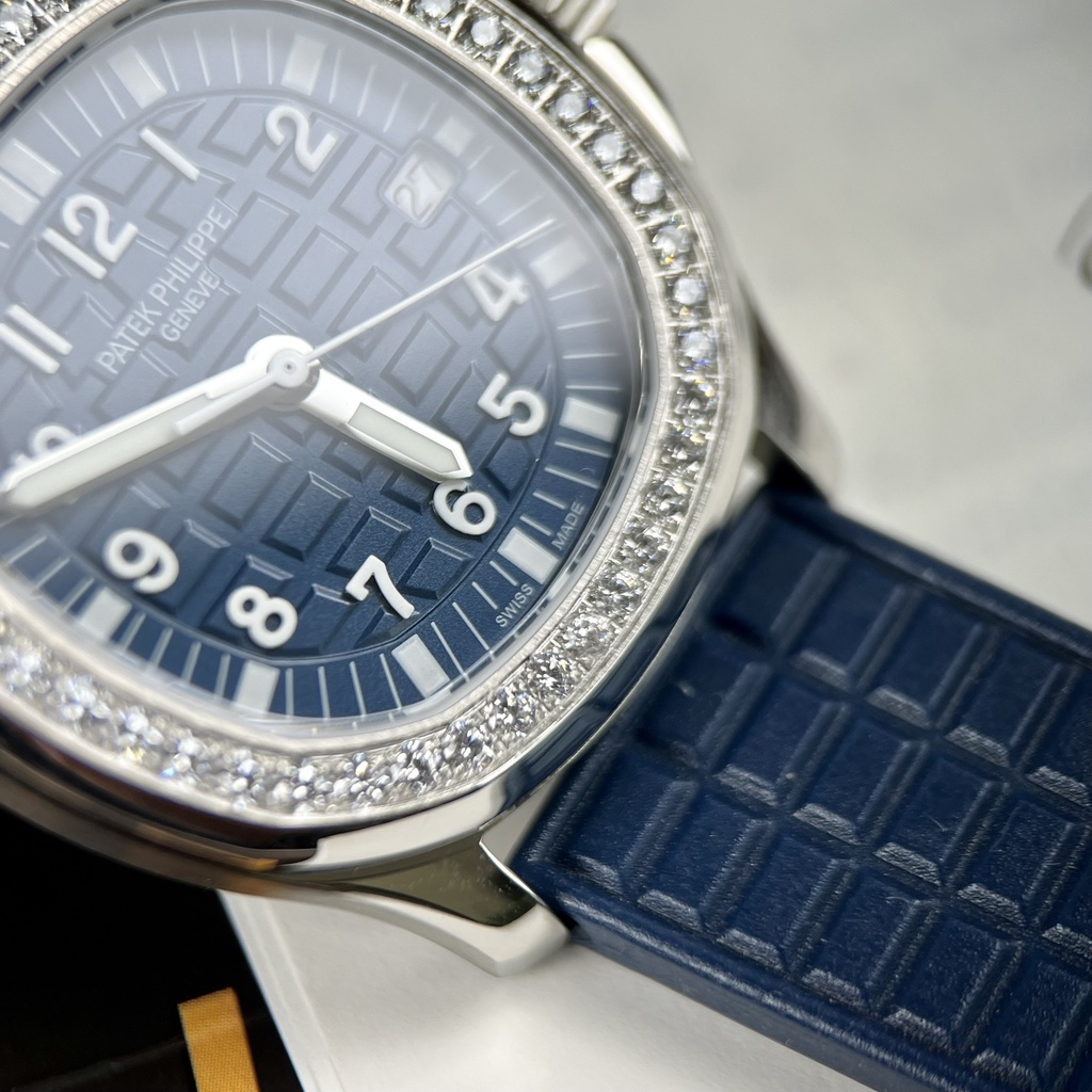 Đồng hồ nữ Patek Phillip 5067 PPF 34mm máy Swissquartz, viền đá CZ chất lượng chi tiết 99% hãng