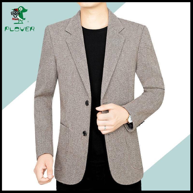 Chất lượng cao Áo Khoác blazer nam cao Cấp Cho Người Trung Niên Quyển nam H N Qu C 2#Áo Khoác Ôm Dáng Thời Trang Xuân Thu Hàn Quốc 39; s