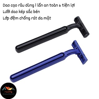 Dao cạo râu dùng một lần - Lưỡi dao kép siêu bén, an toàn, tiện lợi và tiết kiệm.
