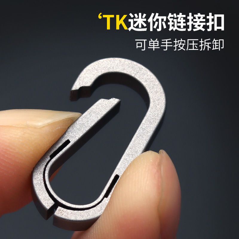 Khóa Vòng Tay Mini Bằng Hợp Kim Titan Nguyên Chất Thủ Công Siêu Nhỏ