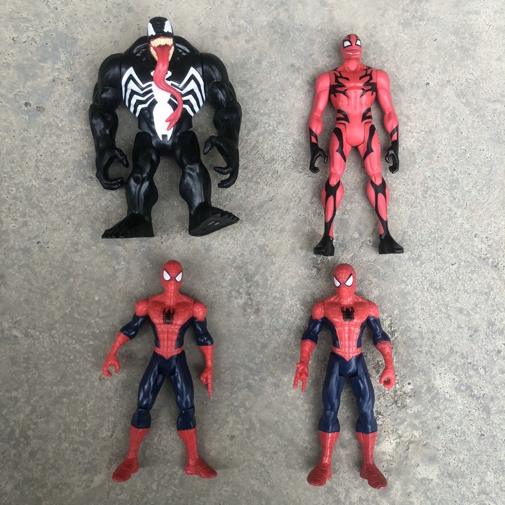 ✨✨Mô Hình Nhân Vật Người Nhện Đen Venom Massacre 20cm