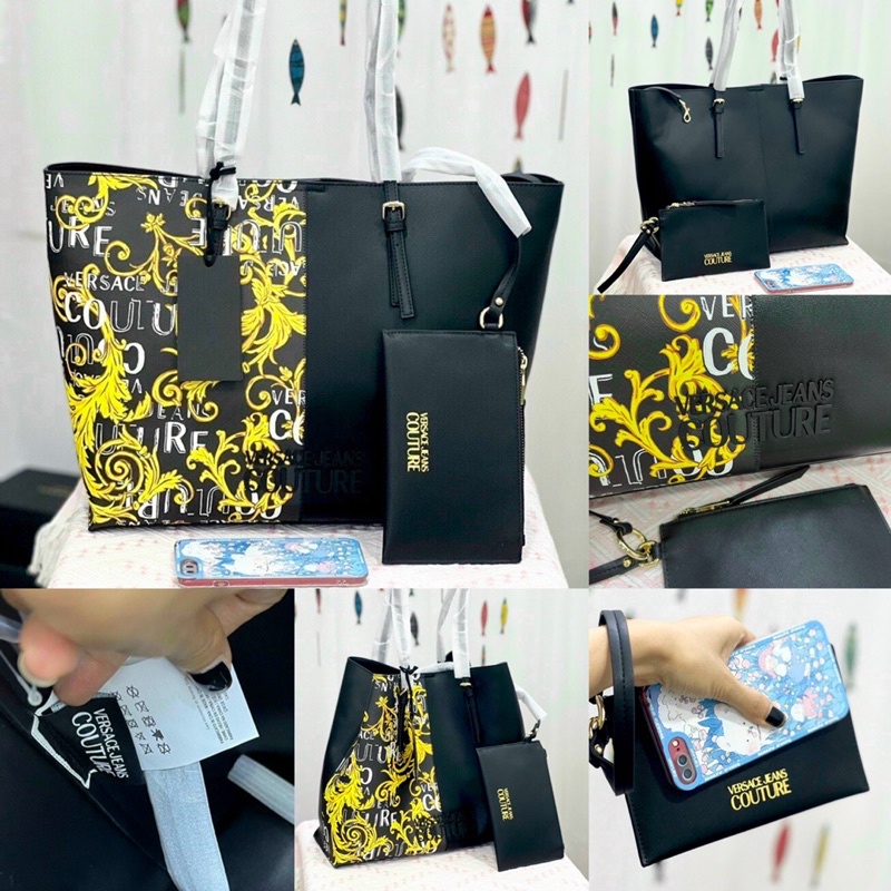 Set Túi Tote Ví Versac€ rộng rãi đẳng cấp