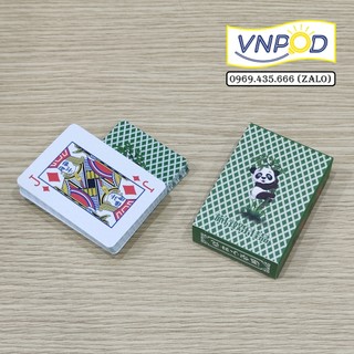 Bộ bài tây Poker Mini Gấu Trúc