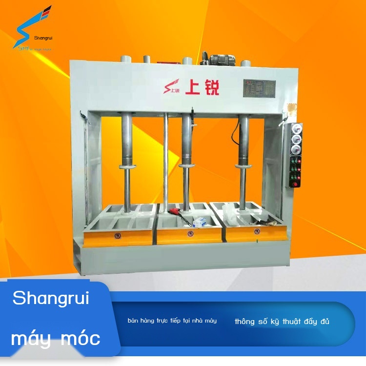 Tấm tổ ong nhôm Shangrui bảng xây dựng bằng đá áp suất dầu máy ép lạnh thủy lực đa phần phân đoạn 50 tấn