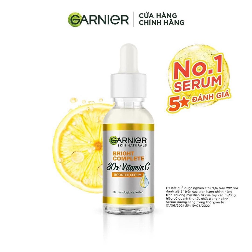 Serum Garnier 30x Vitamin C - chai 30ml