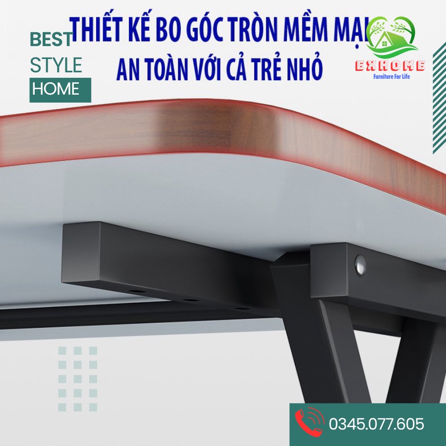 Combo bộ bàn ghế ăn cơm gấp gọn- bộ bàn ghế cafe - phòng khách đa năng gồm 2 ,4 , hoặc 6 ghế kích thước 120x60x74cm | BigBuy360 - bigbuy360.vn