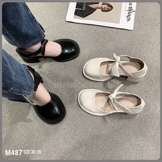 Giày búp bê nơ nữ M487 - 5 phân