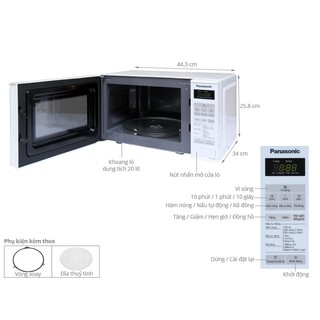 Lò vi sóng Panasonic NN-ST253WYU